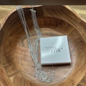 Humble Chic Silver Necklace
